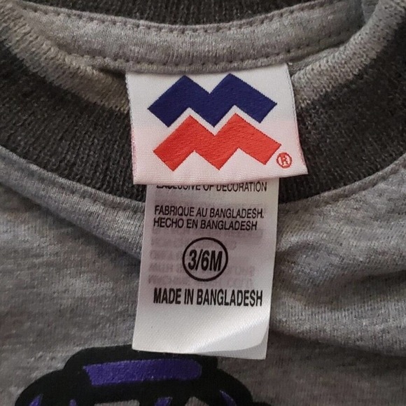 Colorado Rockies Baby Bodysuit Romper 3-6 Months Infants MLB Baseball NWT - Picture 4 of 5